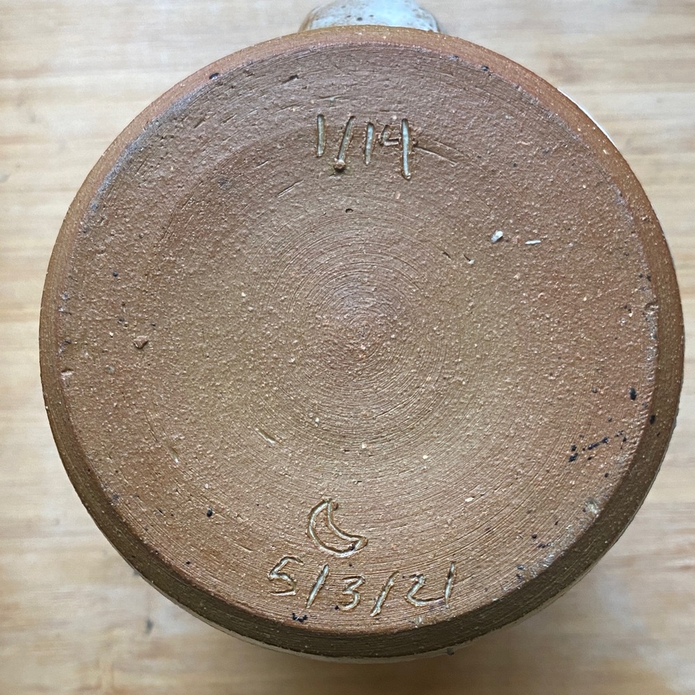 Handmade ceramic mini mug - Picture 4 of 5